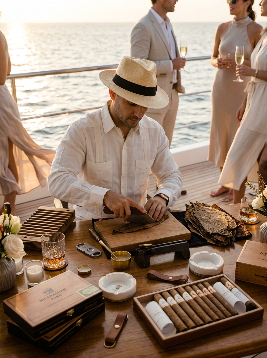 Cruise cigar rolling